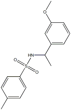 N-(1-(3-Methoxyphenyl)ethyl)-4-MethylbenzenesulfonaMide CAS#: 602316-03-0