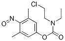 N-(2-Chloroethyl)-N-ethylcarbamic acid 4-nitroso-3,5-xylyl ester CAS#: 63884-90-2