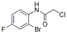 N-(2-bromo-4-fluorophenyl)-2-chloroacetamide CAS#: 697305-44-5