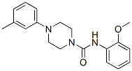 N-(2-methoxyphenyl)-4-(3-methylphenyl)piperazine-1-carboxamide CAS#: 6332-39-4
