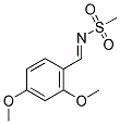 N-(2,4-DIMETHOXY-BENZYLIDENE)-METHANESULFONAMIDE CAS#: 681260-28-6