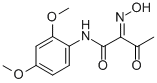 N-(2,4-DIMETHOXY-PHENYL)-2-HYDROXYIMINO-3-OXO-BUTYRAMIDE CAS#: 732-71-8