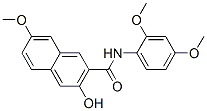 N-(2,4-Dimethoxyphenyl)-3-hydroxy-7-methoxy-2-naphthalenecarboxamide CAS#: 68084-37-7