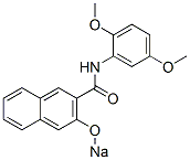 N-(2,5-Dimethoxyphenyl)-3-sodiooxy-2-naphthalenecarboxamide CAS#: 68556-11-6