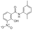 N-(2,5-Dimethylphenyl)-2-hydroxy-3-nitrobenzamide CAS#: 63981-16-8