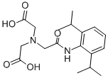 N-(2,6-DIISOPROPYLPHENYL-CARBAMOYLMETHYL)IMINODIACETIC ACID CAS#: 65717-97-7