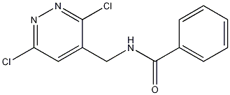 N-(3,6-Dichloro-pyridazin-4-ylmethyl)-benzamide CAS#: 631914-68-6