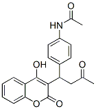 N-(4-(1-(4-hydroxy-2-oxo-2H-1-benzopyran-3-yl)-3-oxobutyl)phenyl)acetamide CAS#: 64180-11-6