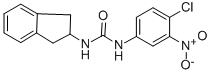 N-(4-CHLORO-3-NITROPHENYL)-N'-(2,3-DIHYDRO-1H-INDEN-2-YL)UREA CAS#: 680212-00-4