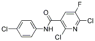 N-(4-CHLOROPHENYL)-2,6-DICHLORO-5-FLUORONICOTINAMIDE CAS#: 680217-80-5