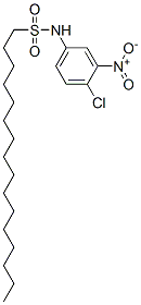 N-(4-Chloro-3-nitrophenyl)-1-hexadecanesulfonamide CAS#: 63134-11-2