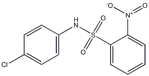 N-(4-chlorophenyl)-2-nitrobenzenesulfonamide CAS#: 63228-67-1