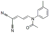 N-(4,4-dicyano-1,3-butadienyl)-N-(3-methylphenyl)acetamide CAS#: 63467-36-7