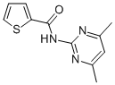 N-(4,6-Dimethylpyrimidin-2-yl)-2-thienylformamide CAS#: 64230-46-2