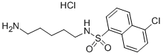 N-(5-AMINOPENTYL)-5-CHLORO-1-NAPHTHALENE-SULFONAMIDE HYDROCHLORIDE CAS#: 61714-24-7