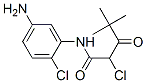N-(5-amino-2-chlorophenyl)-2-chloro-4,4-dimethyl-3-oxovaleramide CAS#: 66027-80-3