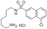 N-(6-AMINOHEXYL)-5-CHLORO-2-NAPHTHALENESULFONAMIDE HYDROCHLORIDE CAS#: 69762-85-2