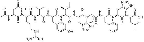 N-AcetylAngiotensinI(Human) CAS#: 67509-13-1