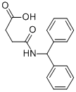 N-BENZHYDRYL-SUCCINAMIC ACID CAS#: 6622-07-7
