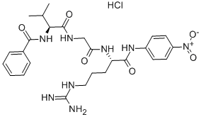 N-BENZOYL-VAL-GLY-ARG P-NITROANILIDE HYDROCHLORIDE CAS#: 64815-80-1
