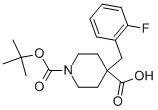 N-BOC-4-(2'-FLUORO) BENZYL-4-PIPERIDINE CARBOXYLIC ACID CAS#: 619295-68-0