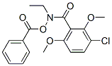 N-(Benzoyloxy)-3-chloro-N-ethyl-2,6-dimethoxybenzamide CAS#: 67011-39-6