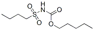 N-(Butylsulfonyl)carbamic acid pentyl ester CAS#: 63884-88-8