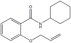 N-Cyclohexyl-2-(allyloxy)benzamide CAS#: 63887-50-3