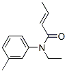 N-Ethyl-N-(3-methylphenyl)-2-butenamide CAS#: 64011-89-8