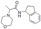 N-(Indan-1-yl)-2-morpholinopropionamide CAS#: 6520-57-6