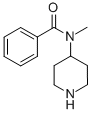 N-METHYL-N-4-PIPERIDINYL-BENZAMIDE CAS#: 64951-39-9