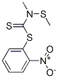 N-Methyl-N-(methylthio)dithiocarbamic acid 2-nitrophenyl ester CAS#: 64059-04-7
