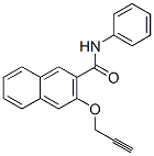 N-Phenyl-3-(2-propynyloxy)-2-naphthalenecarboxamide CAS#: 66362-37-6