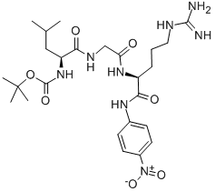 N-T-BOC-LEU-GLY-ARG P-NITROANILIDE CAS#: 68223-96-1