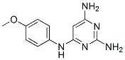N4-(4-methoxyphenyl)pyrimidine-2,4,6-triamine CAS#: 6090-49-9