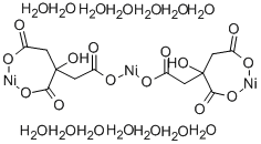 NICKEL(+2)CITRATE 14-WATER CAS#: 6059-24-1