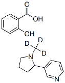 (+/-)-NICOTINE-D3 SALICYLATE SALT CAS#: 65636-94-4