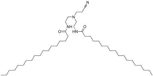 N,N'-[[(2-cyanoethyl)imino]diethane-1,2-diyl]distearamide CAS#: 70055-52-6