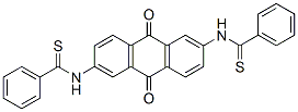 N,N'-(9,10-dihydro-9,10-dioxo-2,6-anthracenediyl)bisbenzenecarbothioamide CAS#: 66214-56-0
