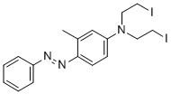 N,N-Bis(2-iodoethyl)-2-methylazobenzen-4-amine CAS#: 63980-15-4