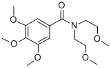 N,N-Bis(2-methoxyethyl)-3,4,5-trimethoxybenzamide CAS#: 63886-98-6