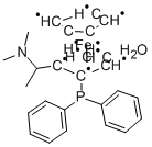 (+/-)-N,N-DIMETHYL-1-(2-DIPHENYLPHOSPHINO)FERROCENYLETHYLAMINE MONOHYDRATE CAS#: 60816-98-0
