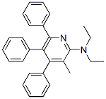 N,N-Diethyl-3-methyl-4,5,6-triphenylpyridin-2-amine CAS#: 65660-26-6