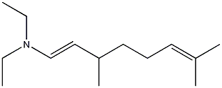 N,N-diethyl-3,7-dimethyl-1,6-Octadien-1-amine CAS#: 62159-05-1