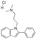 N,N-dimethyl-3-(2-phenylindol-1-yl)propan-1-amine hydrochloride CAS#: 65747-00-4