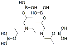 NNNNTETRAKIS2DIHYDROXYBOROXYPROPYLETHYLENEDIAMINE CAS#: 63938-89-6