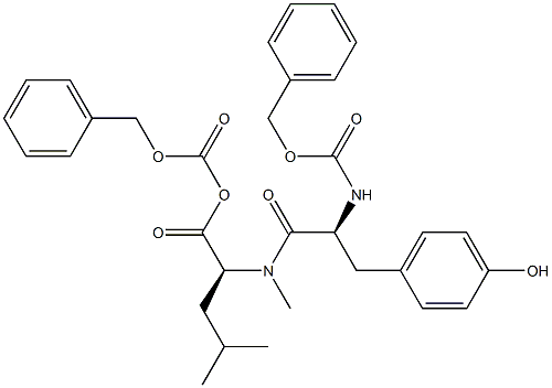 N,O-BIS(CARBOBENZYLOXY)TYROSYLLEUCINE METHYL ESTER CAS#: 7641-11-4