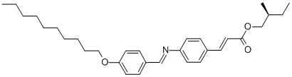 P-Decyloxybenzylidene p-Aminocinnamic Acid l-2-Methylbutyl Ester CAS#: 60951-46-4