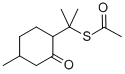 P-MENTHA-8-THIOL-3-ONE ACETATE CAS#: 63299-27-4