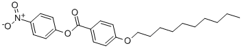 P-NITROPHENYL P-DECYLOXYBENZOATE CAS#: 63635-84-7